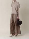 [Premium] Marie Wide Linen Pants