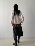 Angora Cuffs Overfit Knit