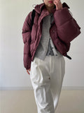 Peb Hood Crop Padding