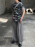 Cat Washed Balloon Banding Denim