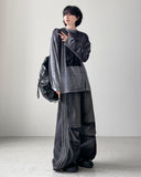 Kaino Track Wide Denim