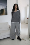 Soft v-neck knit
