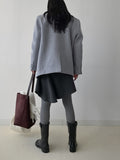 [wool57%] Aden Alpaca Wool Single Jacket