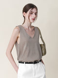 [Planning] Miel Linen V-Neck Sleeveless
