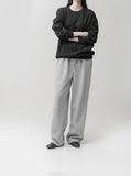 Daily Ribbed Knit Sweatshirt