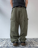 Vintage Dyeing Cut Cargo Pants