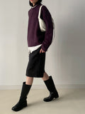 Angora Cuffs Overfit Knit