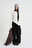 More crop long sleeve tee