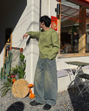 Leun Round Mohair Knit