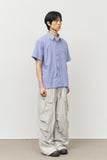Lee Checekd Half Shirt