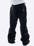 EMBOSSED BOOTCUT RIVET DENIM