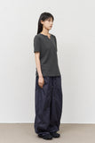 Wise Pigment Waffled Top