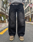 Obi Curved Denim Pants