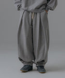 Valley Tuck Sweat Balloon Pants