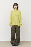Fx Slash Button Hooded Top