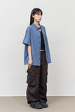 Rp Pigment Striped Half Shirt