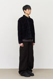 Off Velvet Denim Cropped JK