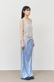 (W) Oslo Silk Long Skirt