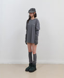 Mesh Band Puff Sleeve