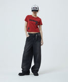 GOTHIC APPLIQUE CROP TEE