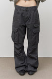 Dyed Stud Cargo Pants
