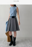 Nasty Midi Pleated Skirt