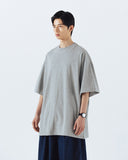 [AG] Layered Essential Label Half Tee