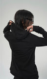 (M) AXIS LAYER BUTTON HOODIE
