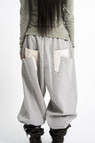 Peanut color matching pocket sweatpants