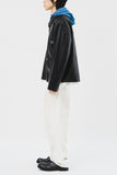 Storm Leather Zip Jacket