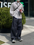 Non-Fade Curve Line Denim