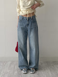 403 Catbrush Wide Denim Pants