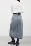 Jess Strap Denim Skirt