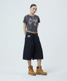 PIGMENT BUTTERFLY GOTH CROP TEE