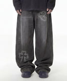 ANGEL Wide Curved Jeans