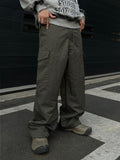 Vintage Washed Nylon Cargo Pants