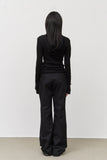 (W) Fin Hooded Top
