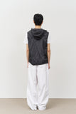 Pos Nylon Hooded Vest