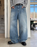 Dirty Wide Denim Pants