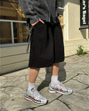 Maro Sweat One-Tuck Bermuda Pants (2p)