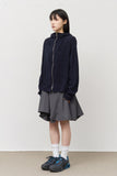 (W) Piece Unbalance Skirt
