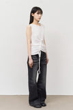 (W) Thunder Washed Bootscut Denim