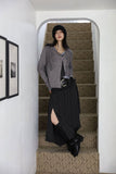 Shirring Western Warmer Long Boots