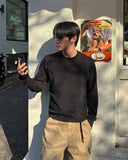 Jun.K Waffle Warmer Long Sleeve