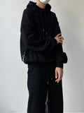 Side Ethnic Heavy Hood Sweatshirt