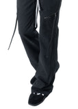 ZIP FLARE PANTS
