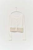 (W) Drawing Modal Cardigan