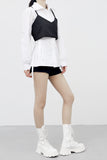 Pasia side string shirt