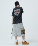 BERMUDA CAMO CARGO SWEATSHORT