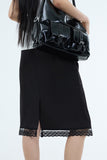 Shatun Lace Mid Length Skirt